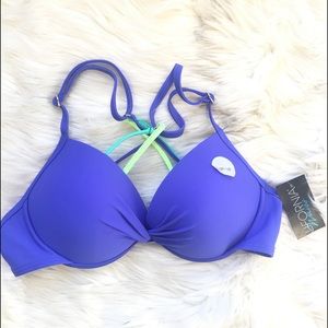 California Waves Padded Bikini Top New